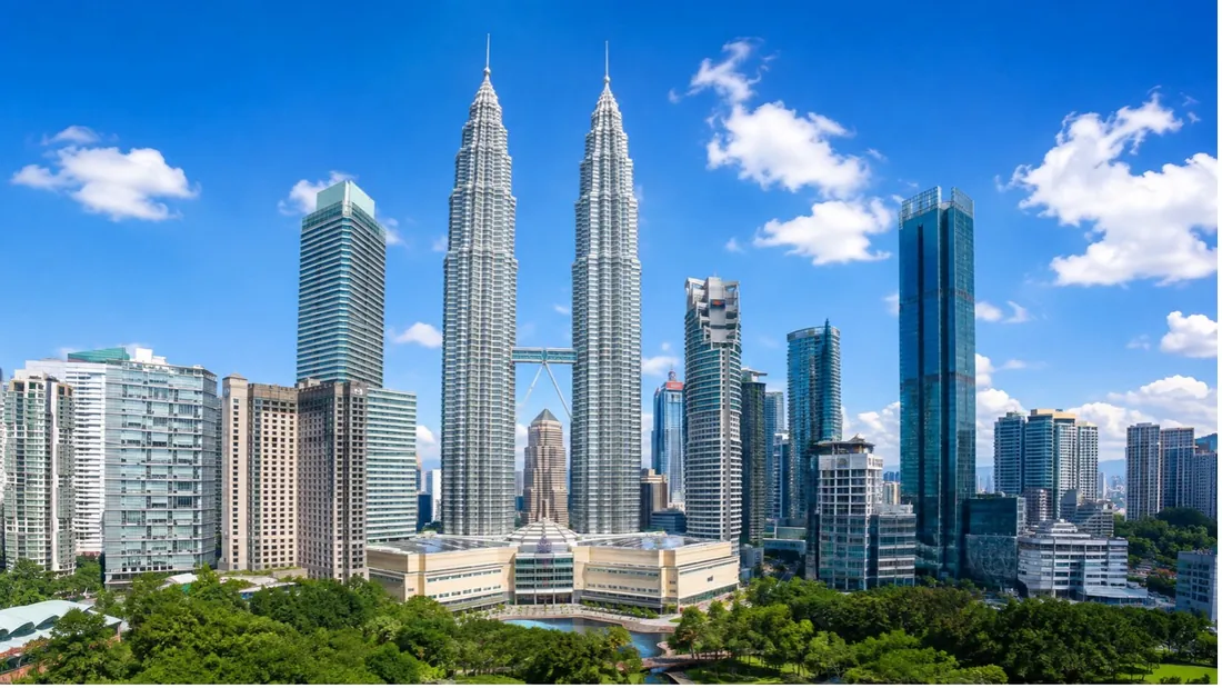 Malaysia city skyline